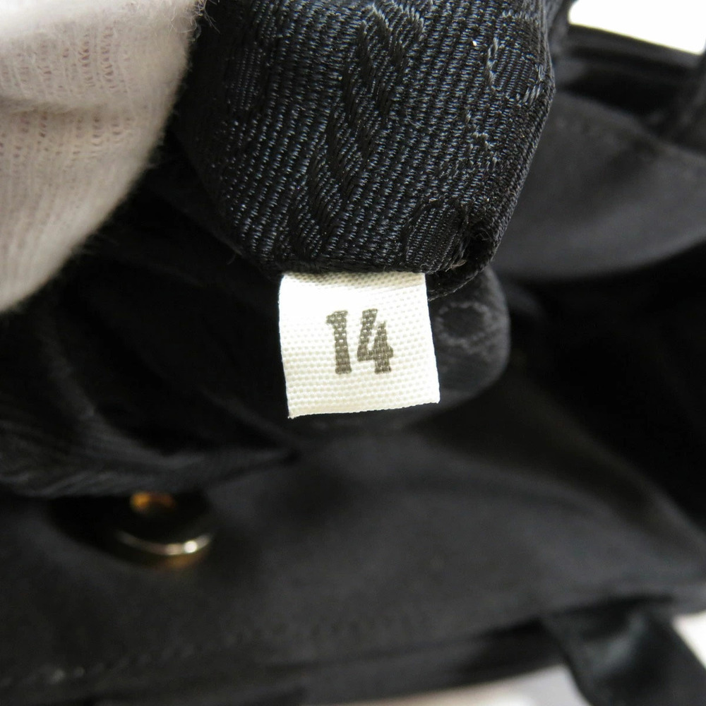 Prada logo motif handbag satin - Picture 7 of 11